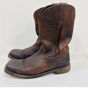 Georgia Boot Carbo-Tec Farm Ranch Pull On Mens Boots Size 10,5M Comfort  Core
